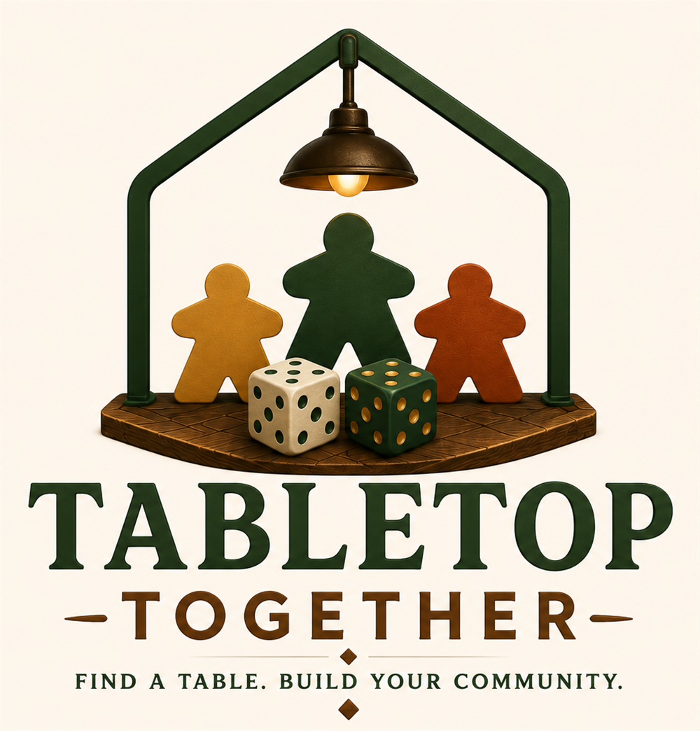 Tabletop Together - find a table, build your community